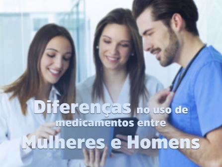 Imagem notícia Diferenças no uso de medicamentos entre mulheres e homens