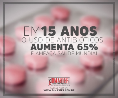 Imagem notícia Em 15 anos o uso de antibióticos aumenta 65% e ameaça saúde mundial