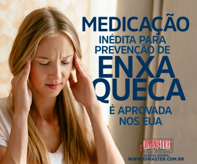 Imagem notícia Medicação inédita para prevenção de enxaqueca é aprovada nos EUA.