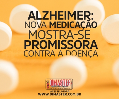 Imagem notícia Alzheimer: nova medicação mostra-se promissora contra a doença