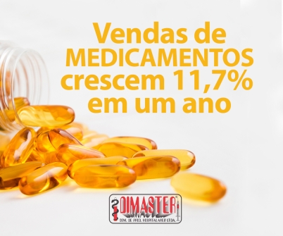 Imagem notícia Vendas de medicamentos crescem 11,7% em um ano