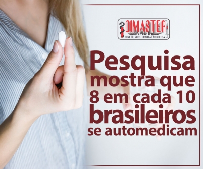 Imagem notícia Pesquisa mostra que oito em cada 10 brasileiros se automedicam 