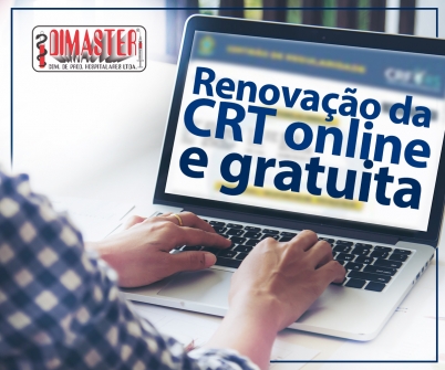 Imagem notícia Renovação da CRT online e gratuita